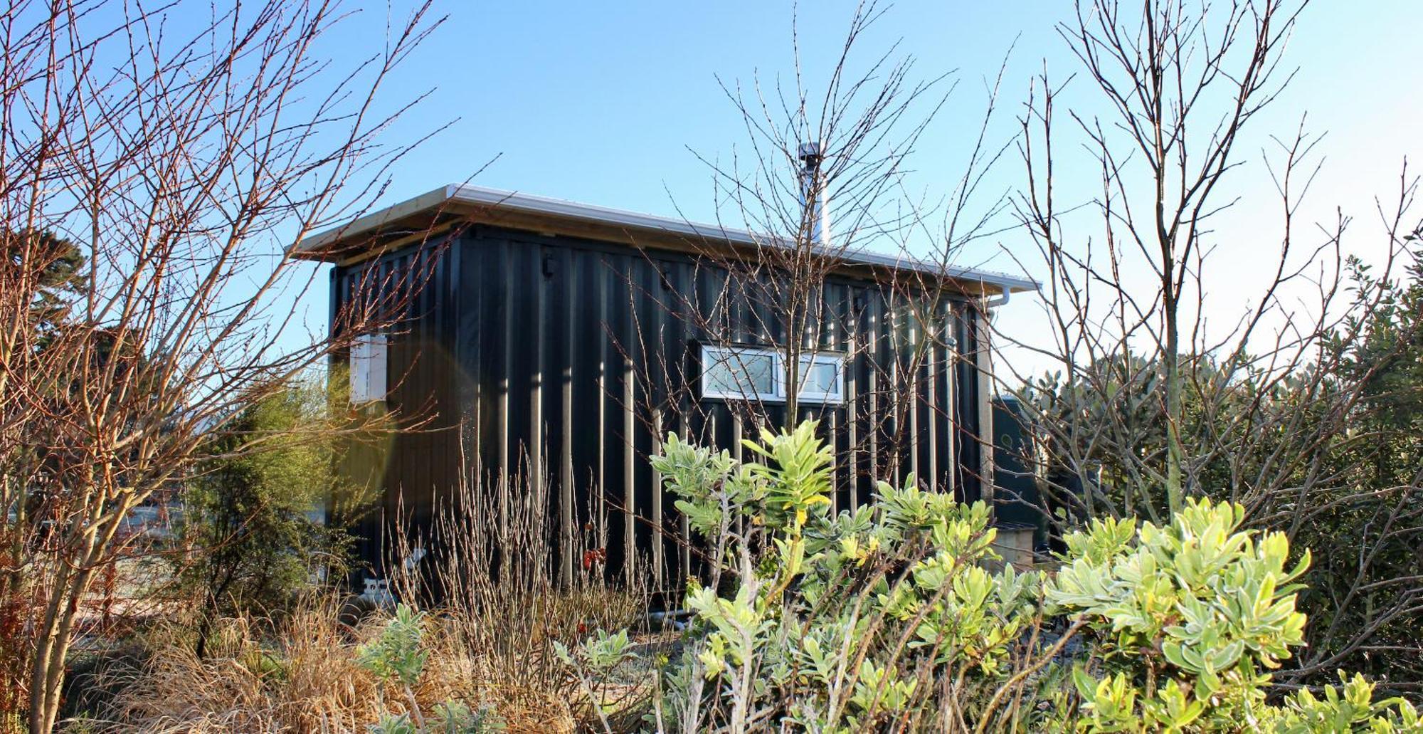 Cosy Tiny Container Cabin Carterton Buitenkant foto